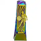 Male Hydro Gold Henge Football Trophy 23cm