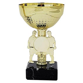 Gold Footballer Cup 150mm