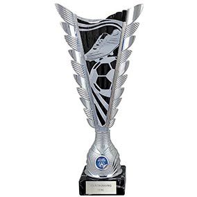 Fuego Black & Silver Boot Ball Cup 35cm