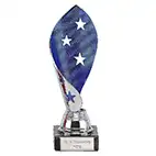 Silver Blue Festival Cup 17cm