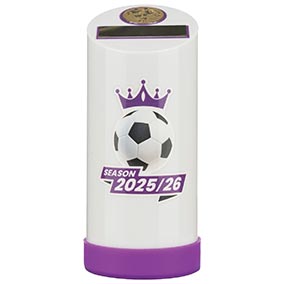 White Purple Nova Slice Season Trophy 155mm