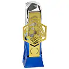 Blue Ice Gold Henge Football Hex 23cm Blue Ice Gold Henge Football Hex 23cm