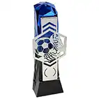 Blue Silver Henge Football Hex 23cm Blue Silver Henge Football Hex 23cm