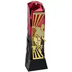 Male Red Gold Henge Football Trophy 23cm Male Red Gold Henge Football Trophy 23cm