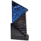 Blue Infinium Football Award 22cm