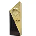 Gold Titan Football Trophy 22cm