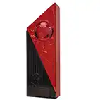 Red Titan Football Trophy 19cm