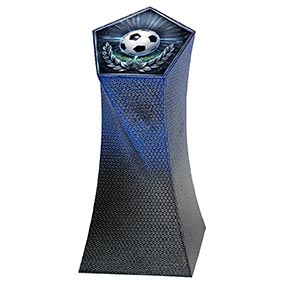Blue Pentor Football Trophy 18cm