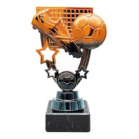 Orange Football Boot Star 23cm