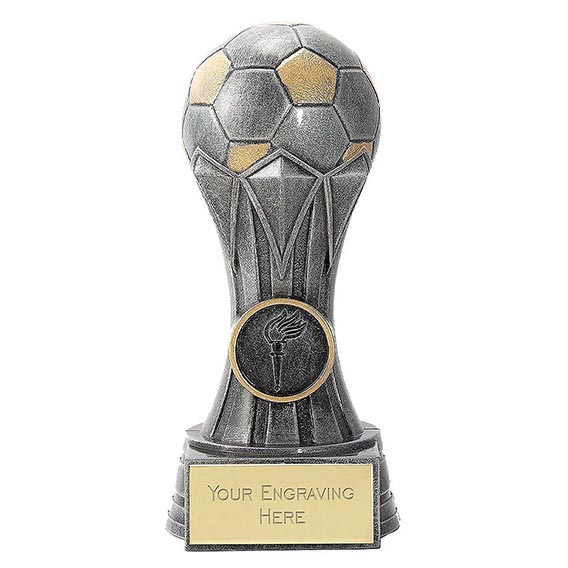 Antique Silver Gem Football 150mm