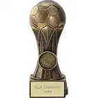 Antique Gold Gem Football 125mm Antique Gold Gem Football 125mm