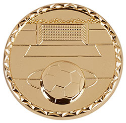 Gold Aspect Football Medal  60mm