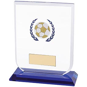 Gladiator Football Crystal Award 140mm