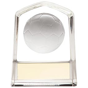 Kingdom Glass Football Award 75mm