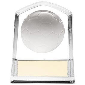 Kingdom Glass Football Award 90mm