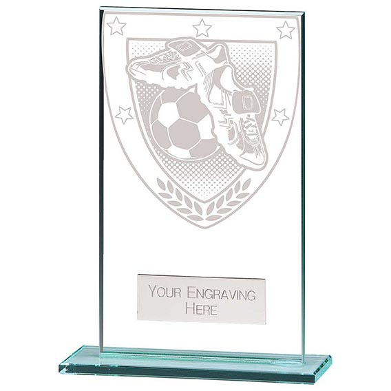 Millenium Boot Ball Glass Award 140mm