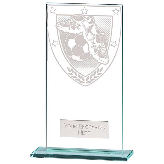 Millenium Boot Ball Glass Award 160mm