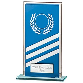 Blue Talisman Mirror Plaque 140mm
