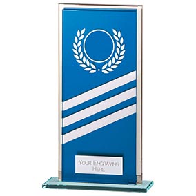 Blue Talisman Mirror Plaque 180mm