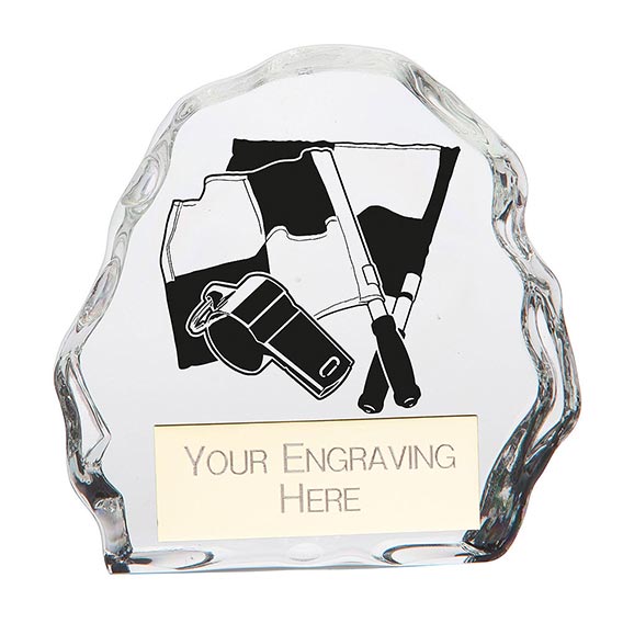 Mystique Referee Glass Award 75mm