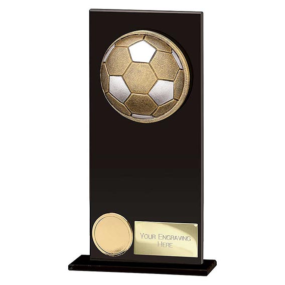 Ikon Hero Black Glass Award 180mm