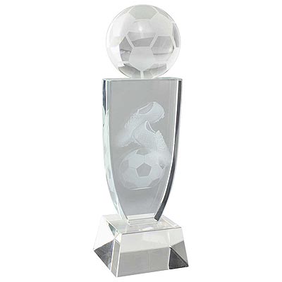 Reflex Boot & Ball Crystal Award 210mm