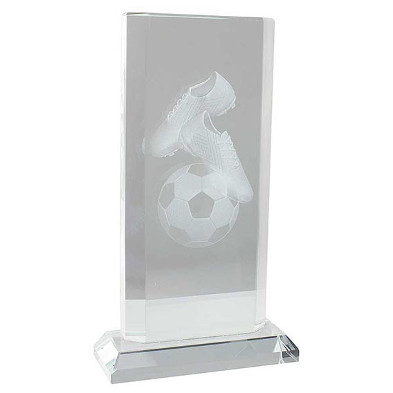 Motivation Boot & Ball Crystal Award 185mm