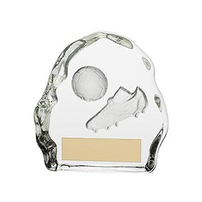 Sub Zero Glass Football Award 75mm