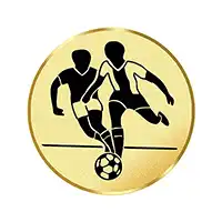 Gold Male Footballer Centre 25mm Gold Male Footballer Centre 25mm