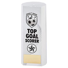 Top Goal Scorer Blanc Block 18cm