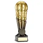 Back of the Net Football Tower 229mm Back of the Net Football Tower 229mm