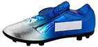 Sleek Silver Blue Football Boot 171mm Sleek Silver Blue Football Boot 171mm