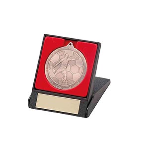 Impulse Football Medal & Box Bronze 50mm