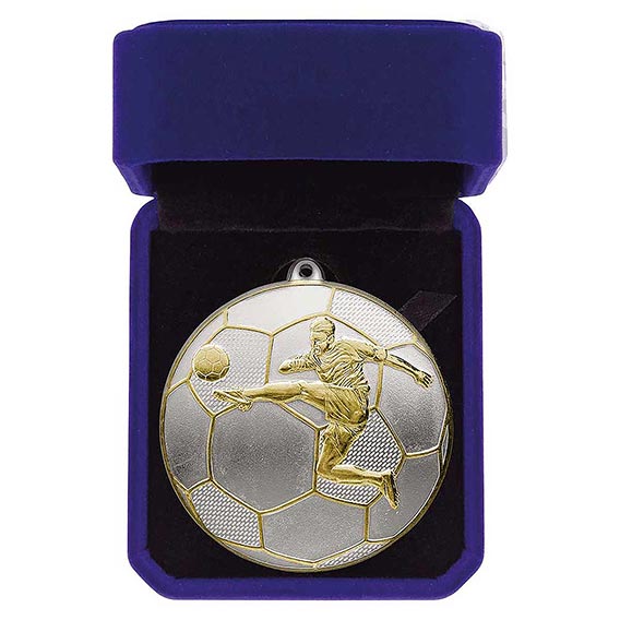 Premier Footballer Medal in Case