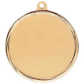 Gold Bespoke Football Medal 55mm