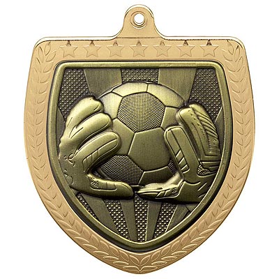 75mm Cobra Goalkeeper Medal Gold