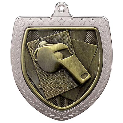 75mm Cobra Referee Medal Silver
