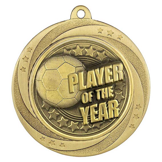Player of the Year Super Star Medal 60mm