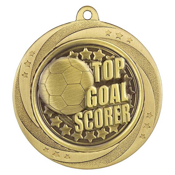 Top Goal Scorer Super Star Medal 60mm