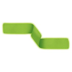Neon Green Medal Ribbon 22mm