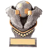 Falcon Football Boot & Ball Award 105mm Falcon Football Boot & Ball Award 105mm