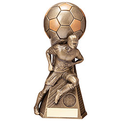 Trailblazer Football Male Award Classic Gold 230mm *