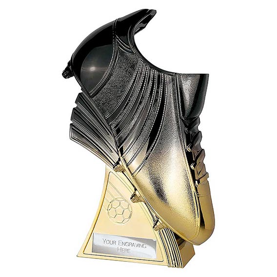 Power Football Boot Trophy Black to Gold 250mm
