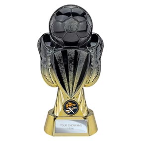 Gold Tournament Boot Ball Trophy 220mm