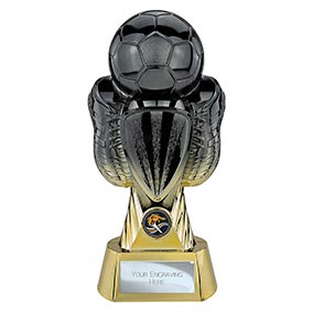 Gold Tournament Boot Ball Trophy 280mm