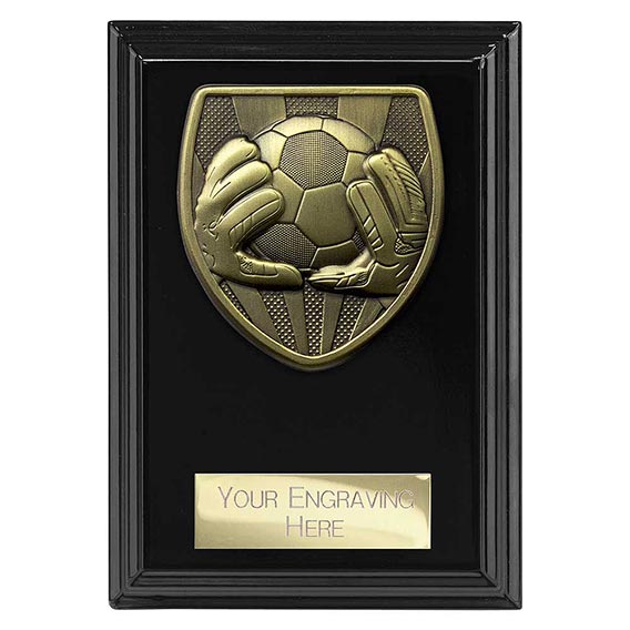 Cobra Dark Goalkeeper Plaque 125mm