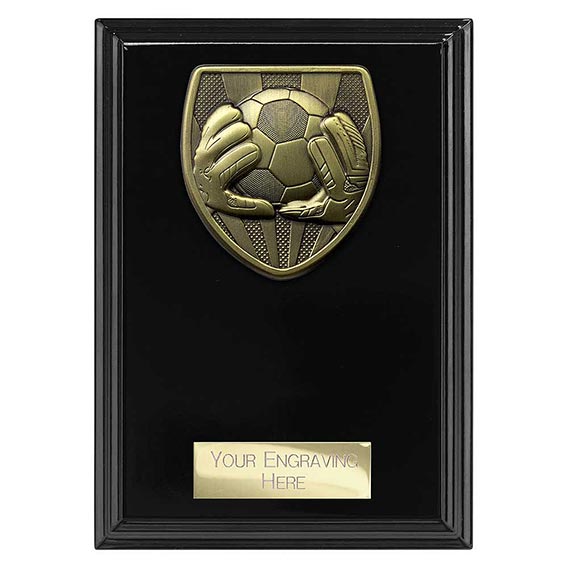 Cobra Dark Goalkeeper Plaque 150mm