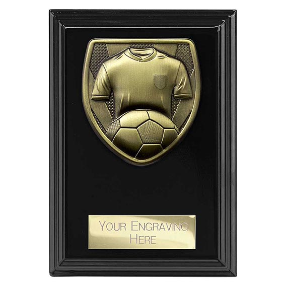 Cobra Dark Football Plaque 125mm