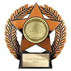 Bronze Emperor Star Football Trophy 120mm