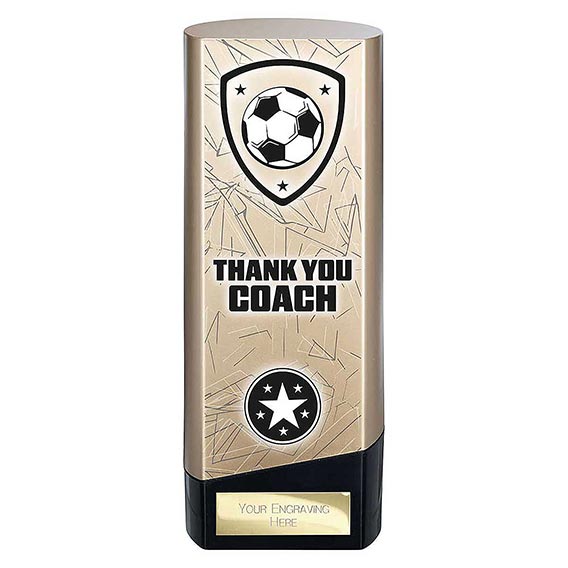 Gold Prime Thank You Coach 190mm